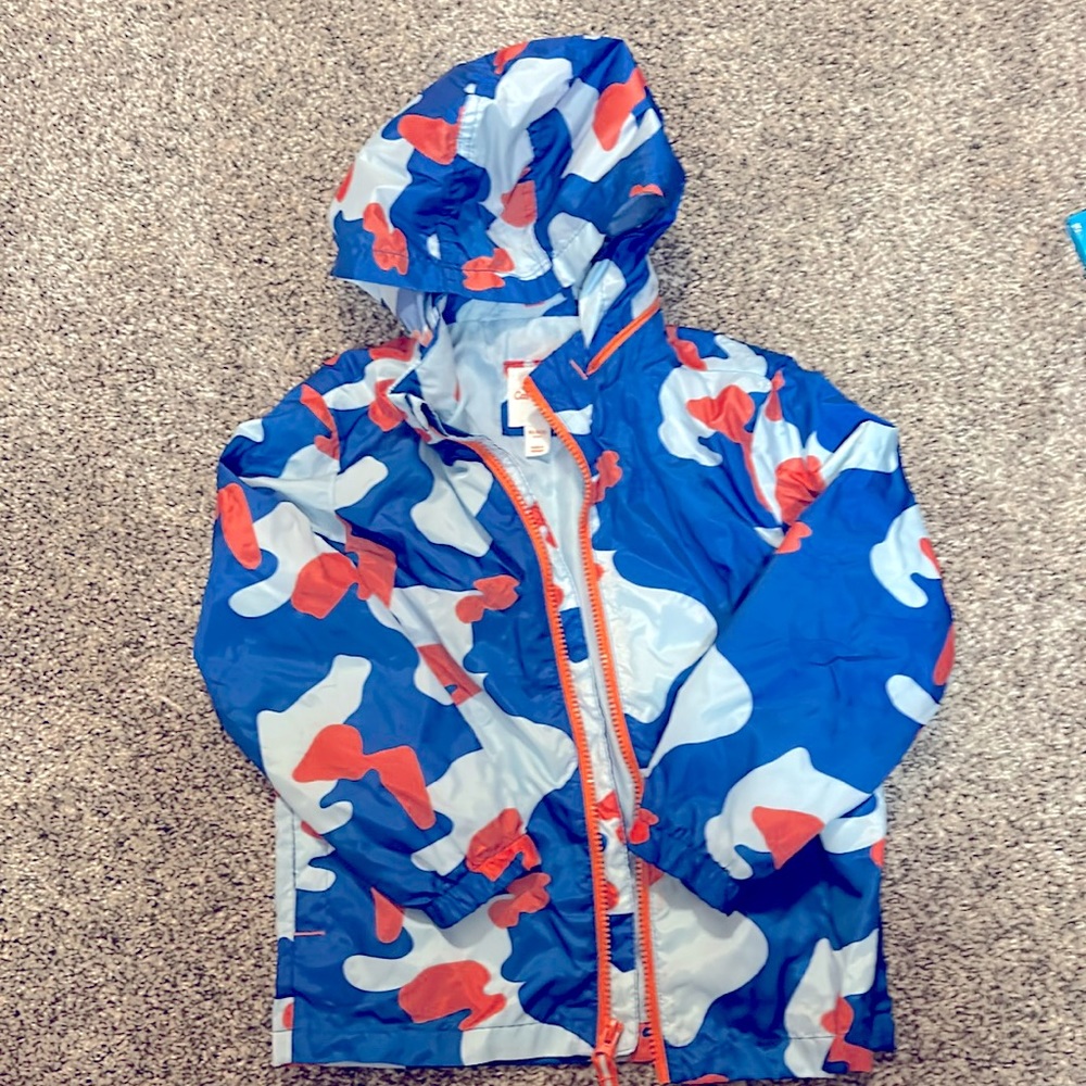 Boys Cat & Jack camo rain jacket